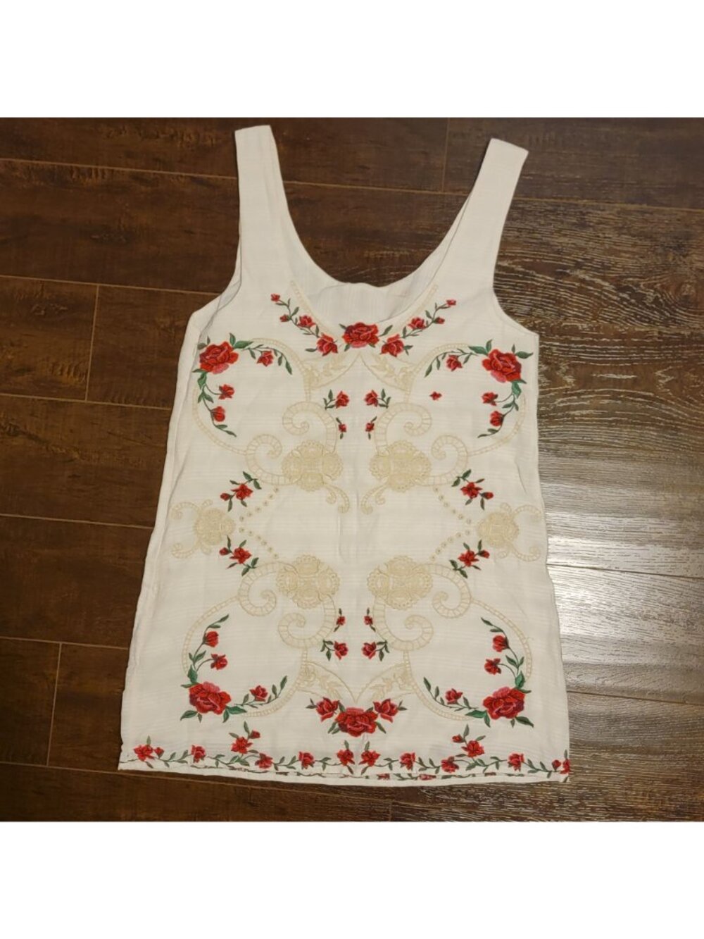 Free People Valeria Mini Dress Festival Boho Chic Embroidered Whimsy Womens S - Picture 4 of 8